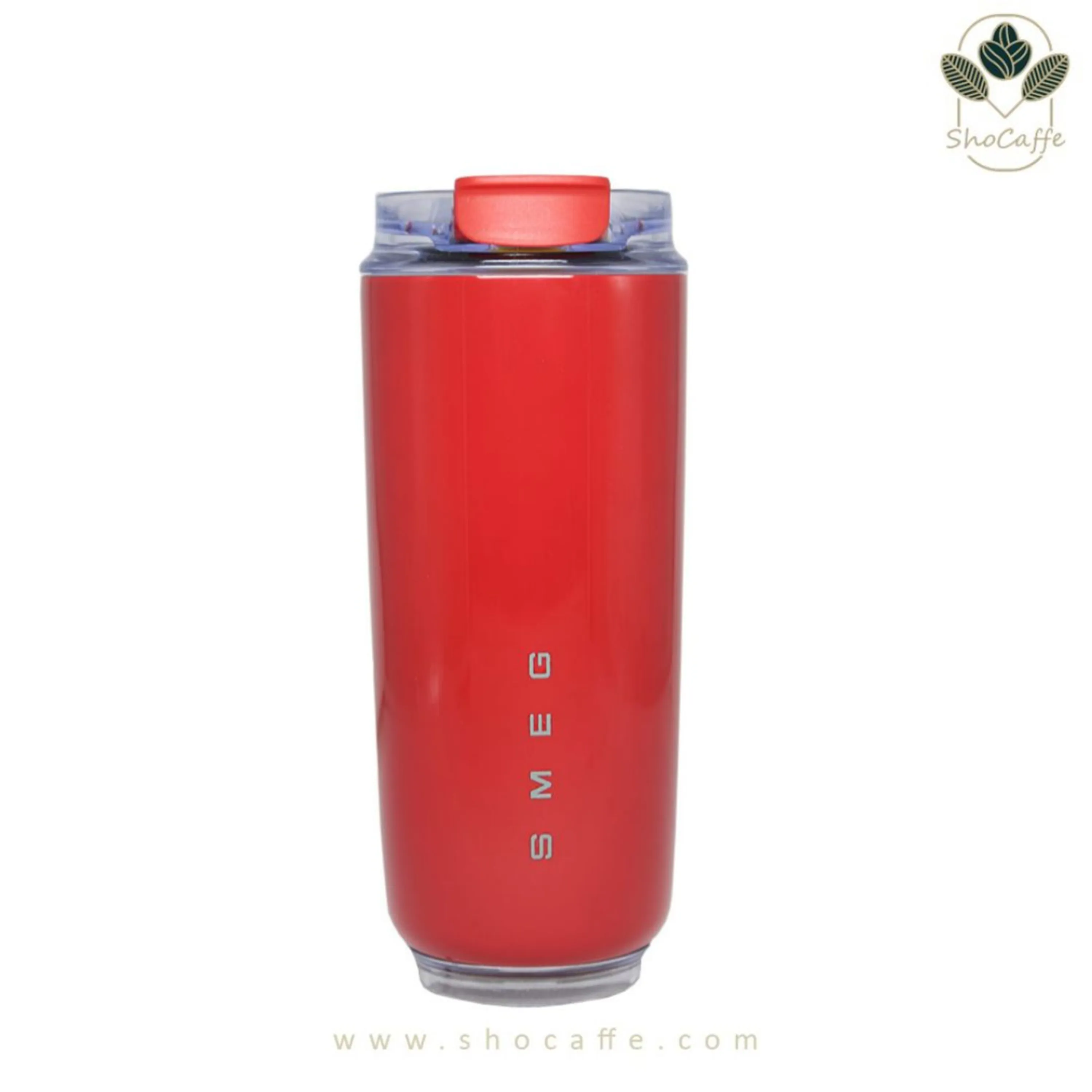 تراول ماگ اسمگ قرمز مدل Smeg648 گنجایش 480 میلی لیتر- سایز بزرگ